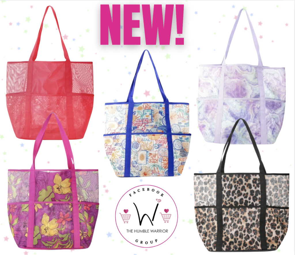 No Boundaries Mesh Beach Tote Bag!